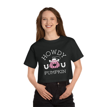 Howdy Pumpkin Crop Top