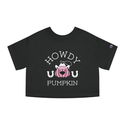Howdy Pumpkin Crop Top