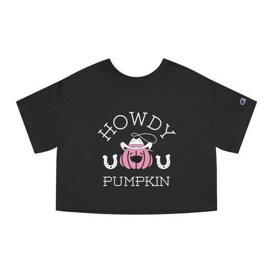 Howdy Pumpkin Crop Top