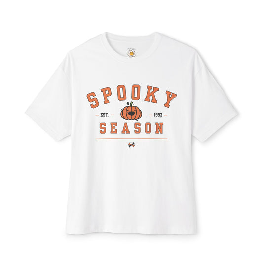 Spooky Season Pumpkin Oversized Boxy Tee