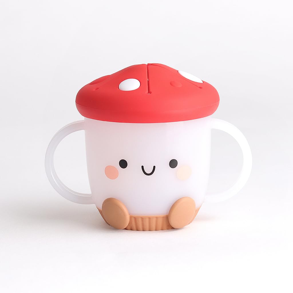 Mushroom Toddler Snack Cup
