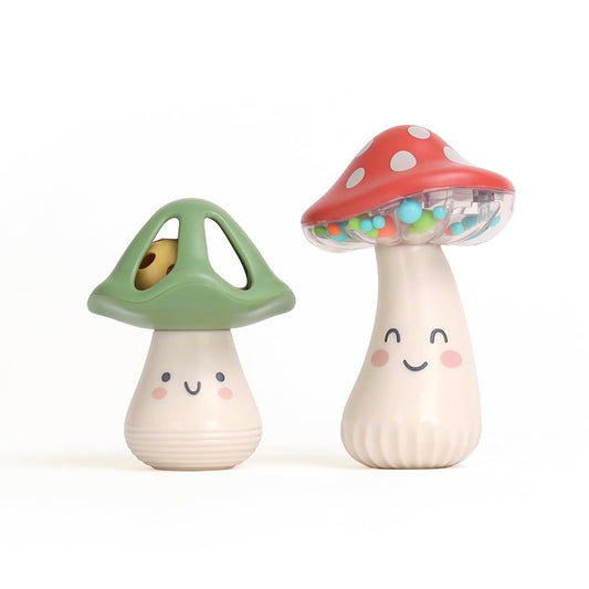Mini Maracas Musical Mushroom Rattle Toy