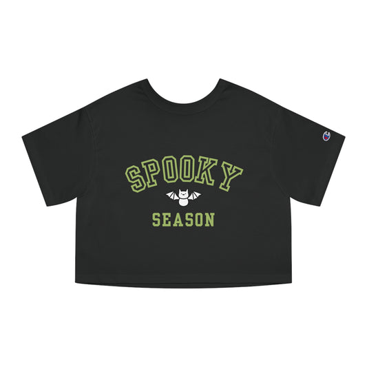 Spooky Season Bat Crop Top