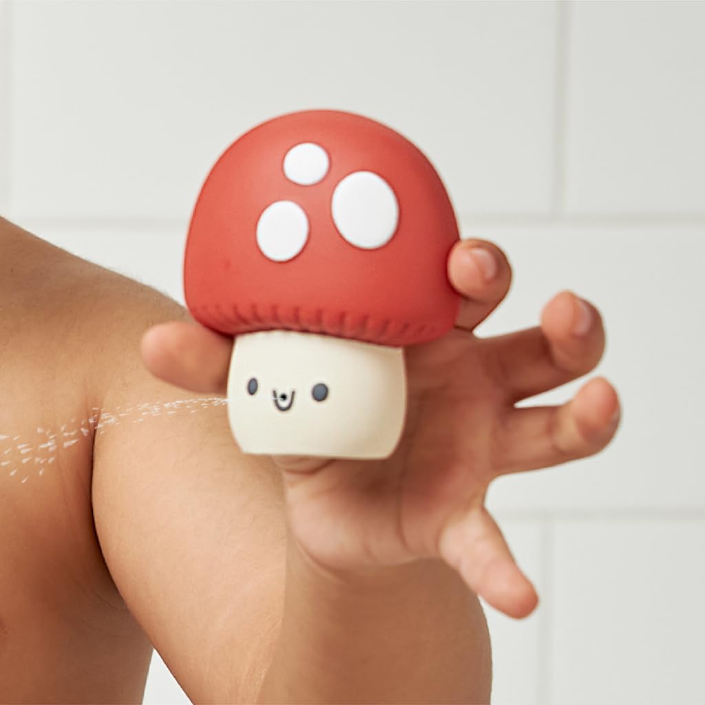 Water-Squirting Sensory Bath Mushroom & Hedgehog Toys