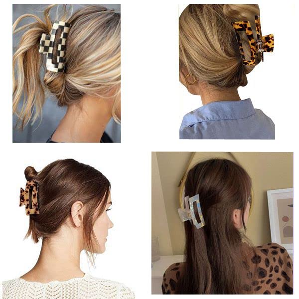 4Pcs Hair Claw Clips