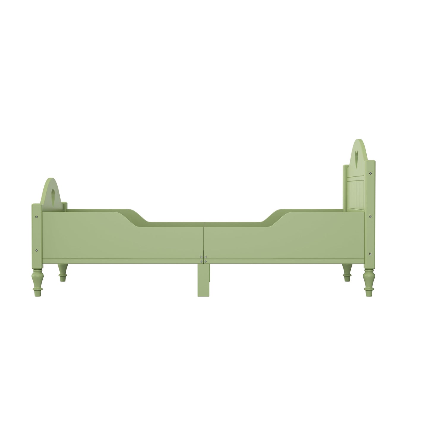 Heart Shaped Headboard and Bed Frame
