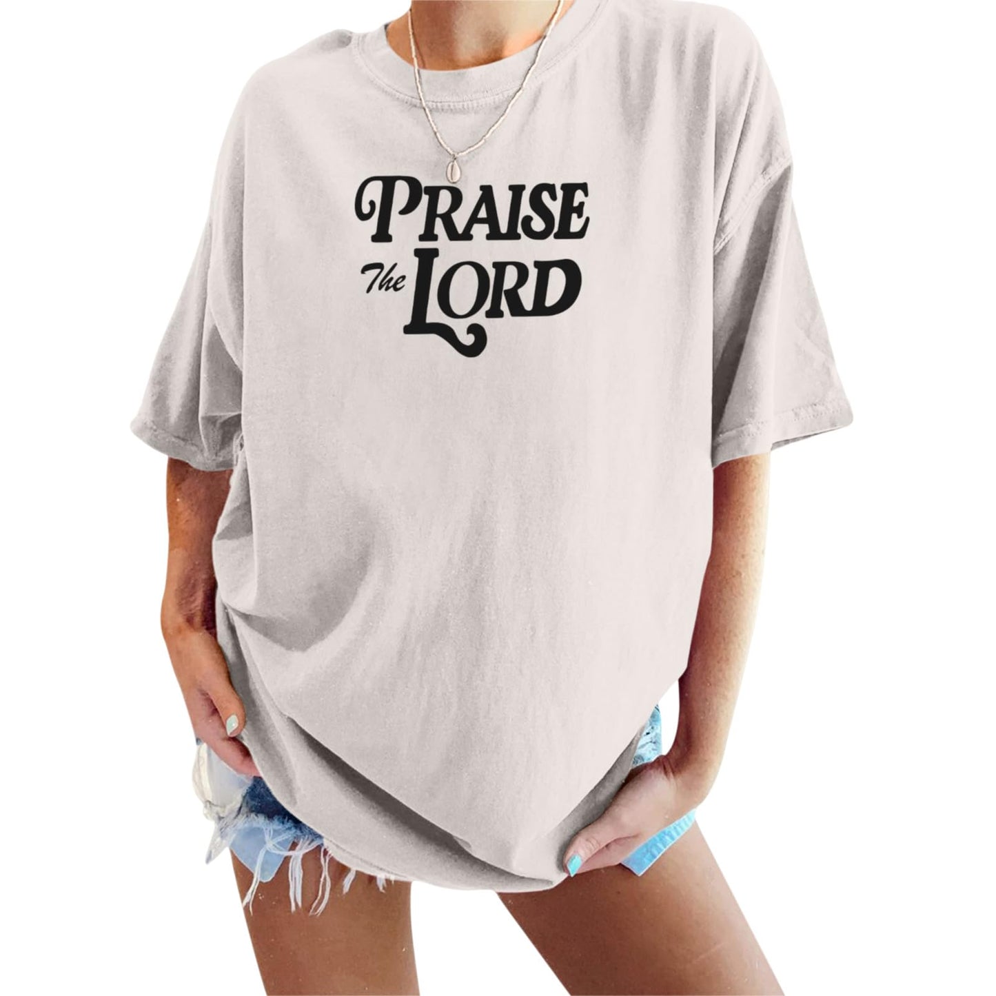 Praise The Lord Oversized Shirt