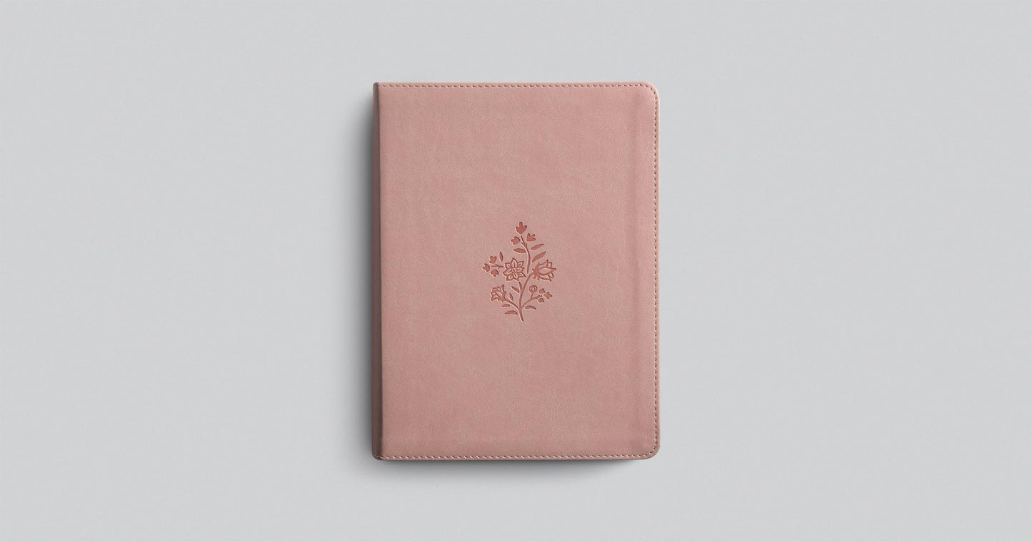 ESV Single Column Journaling Bible (TruTone, Pink, Wildflower Design): Holy Bible, English Standard Version