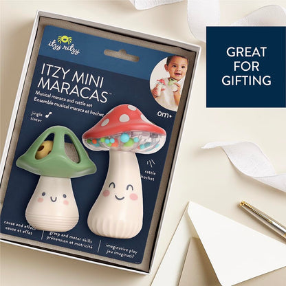 Mini Maracas Musical Mushroom Rattle Toy