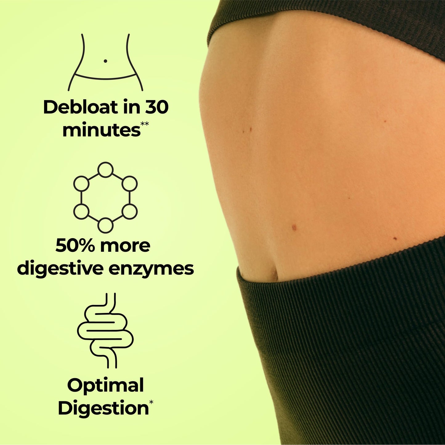 HUM Flatter Me Extra Strength Digestive Enzymes