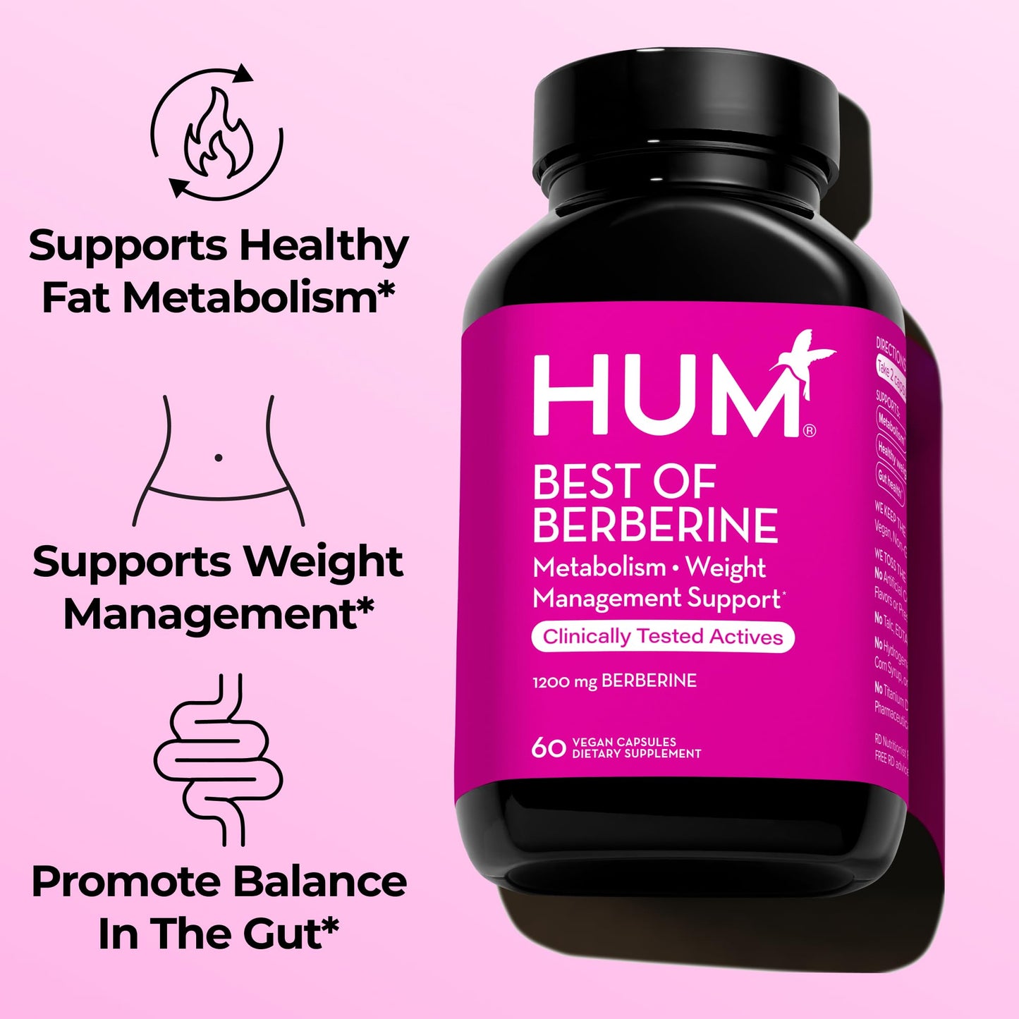 HUM Best of Berberine Supplement