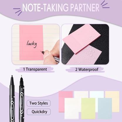 XKDOUS 56 Pcs Bible Study Supplies Journaling Kit for Women, Bible Study Kit Includes Highlighters, Pens, Tabs, Stickers & More for Journaling. Great for Note-Taking, Enhancing Scripture Study