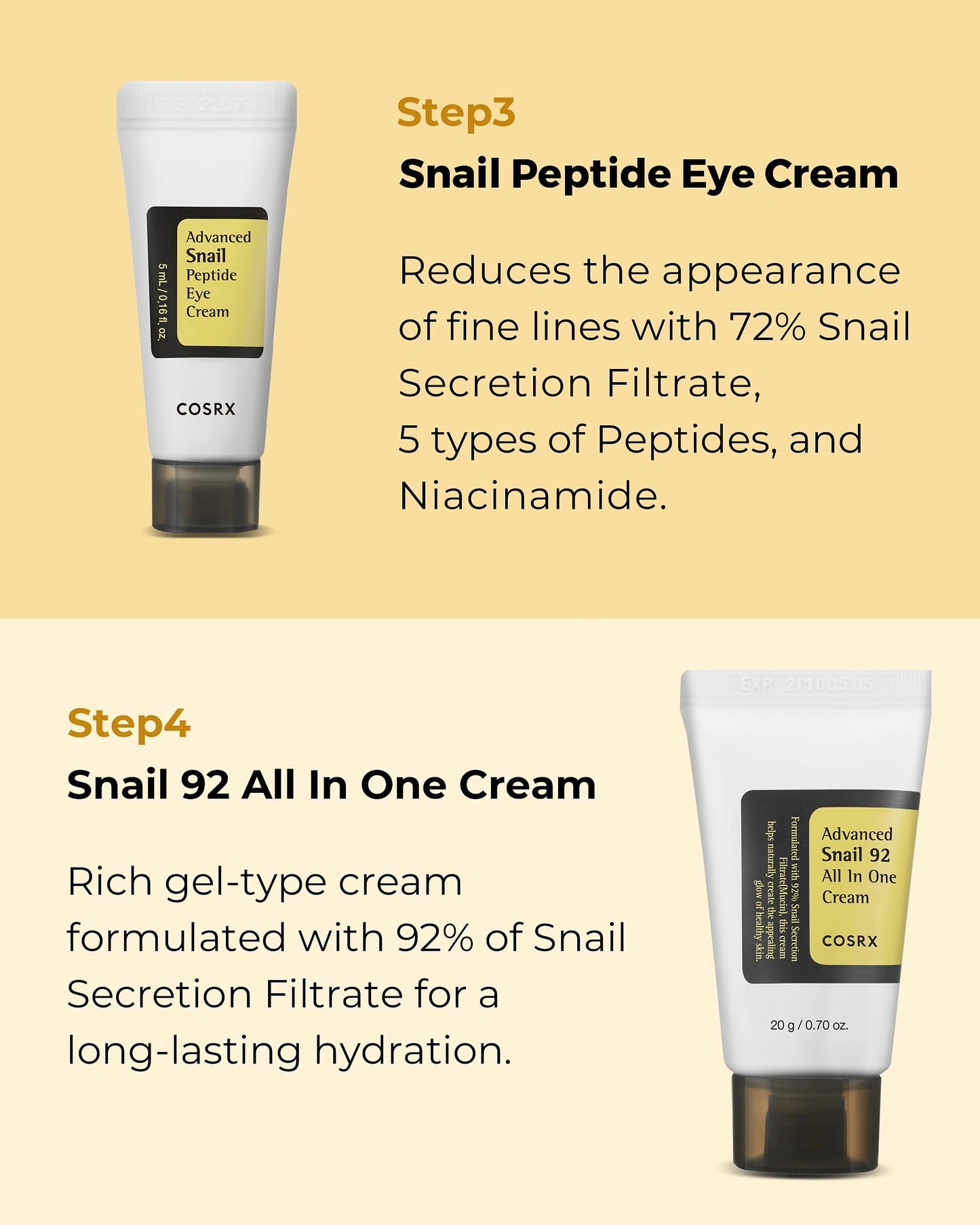 COSRX All About Snail Mucin Korean Skin Care Set