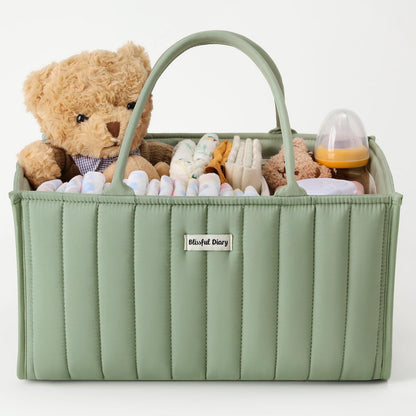 Cute Baby Diaper Caddy Organizer