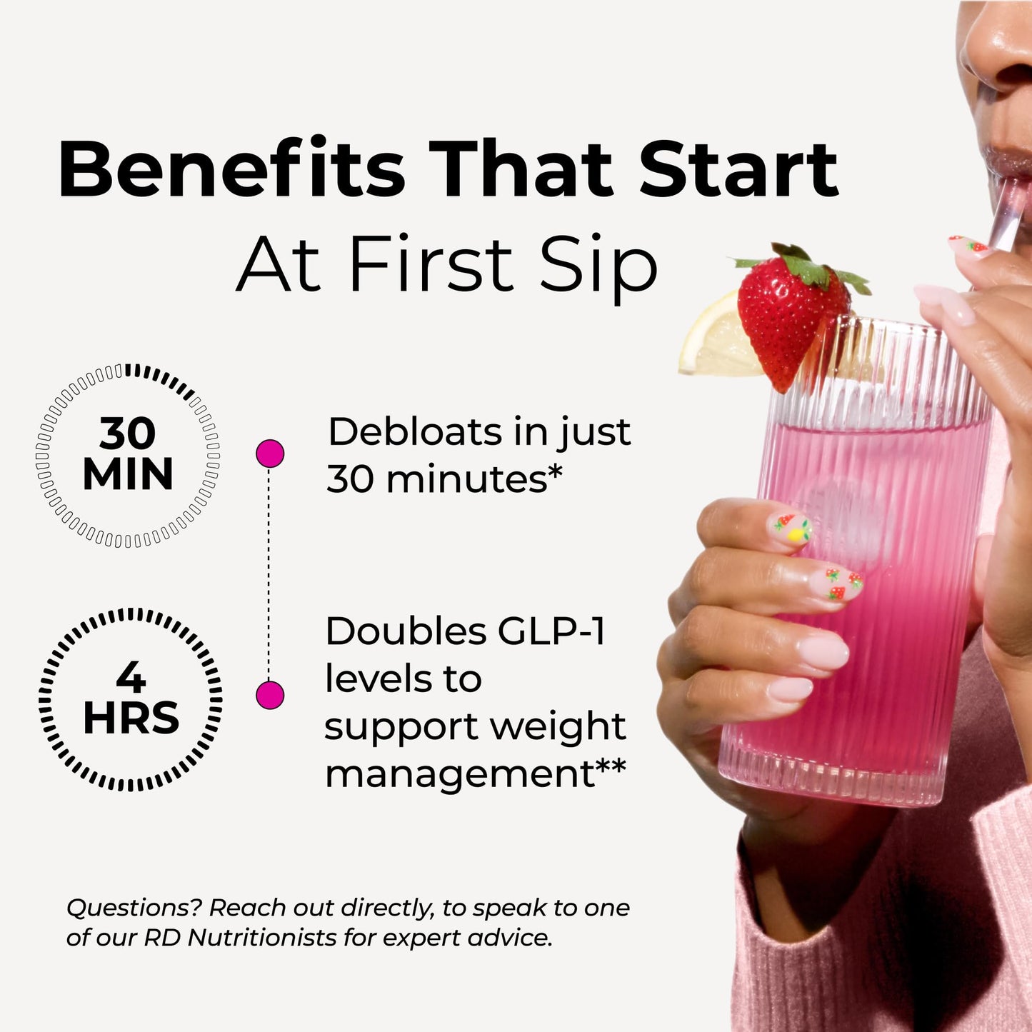 Flatter Me Fiber GLP-1 Booster – Fiber Supplement