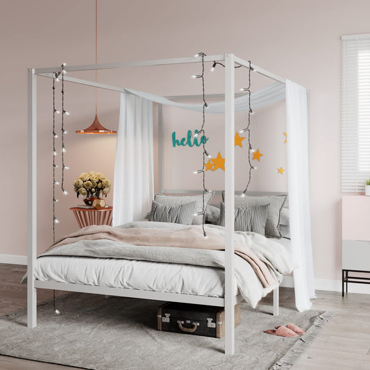 Metal Canopy Bed Frame
