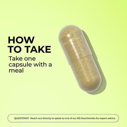HUM Flatter Me Extra Strength Digestive Enzymes