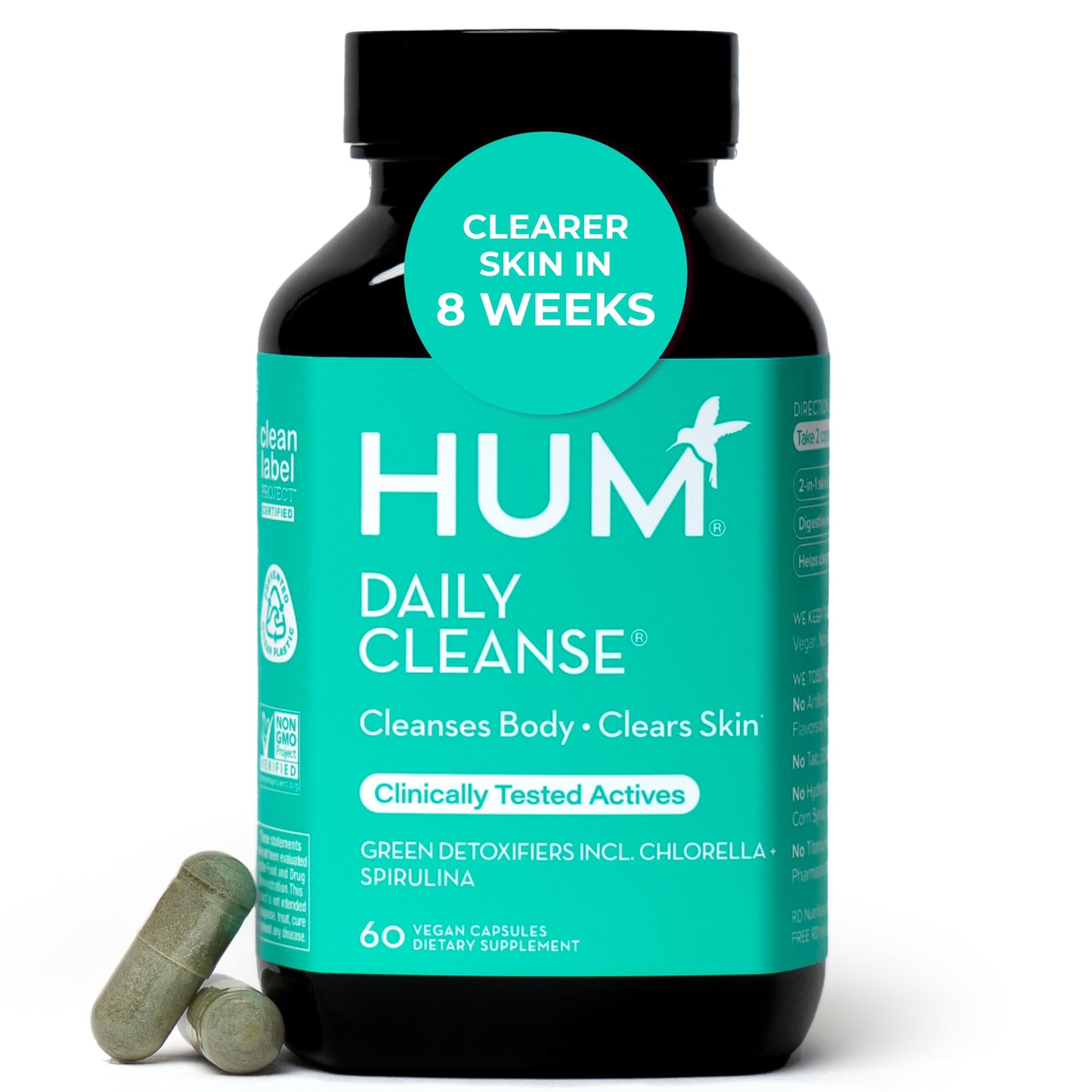 HUM Daily Cleanse Acne Supplement