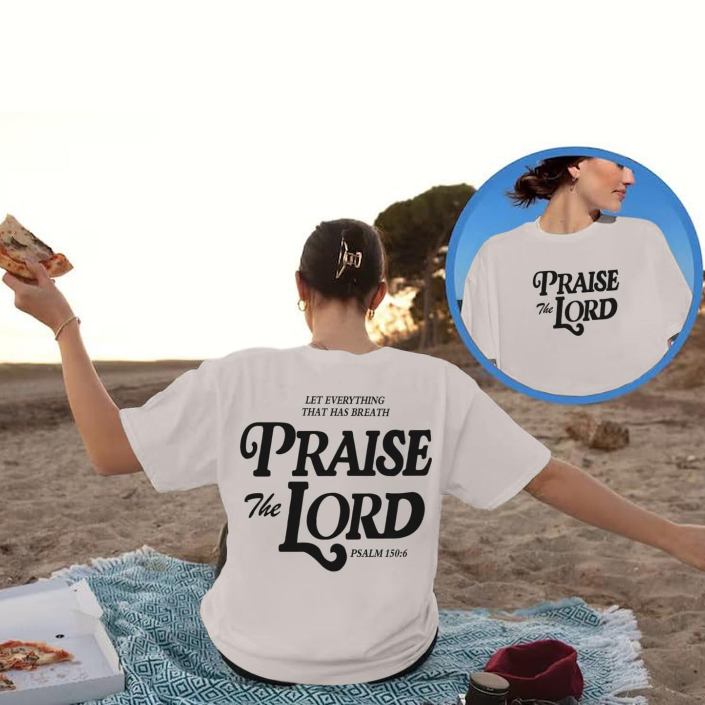Praise The Lord Oversized Shirt