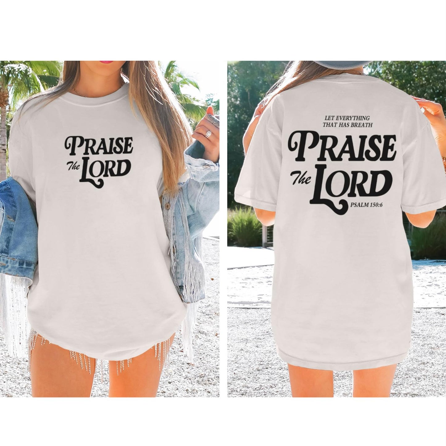 Praise The Lord Oversized Shirt