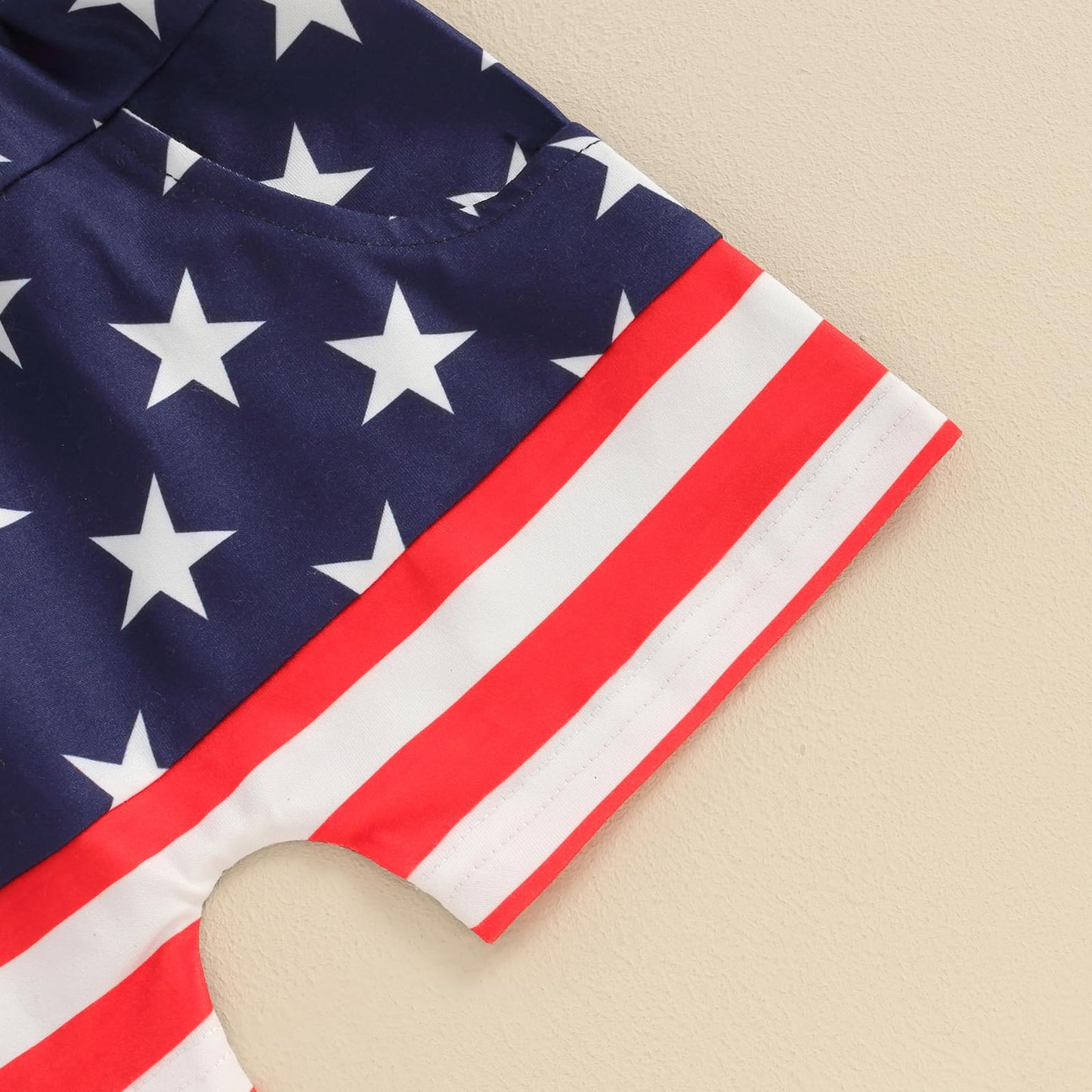Bright Red White and Blue Set for Boy