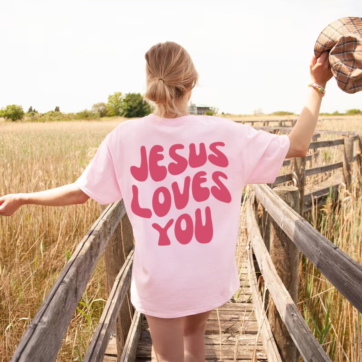 Jesus Loves You Oversized Shirt