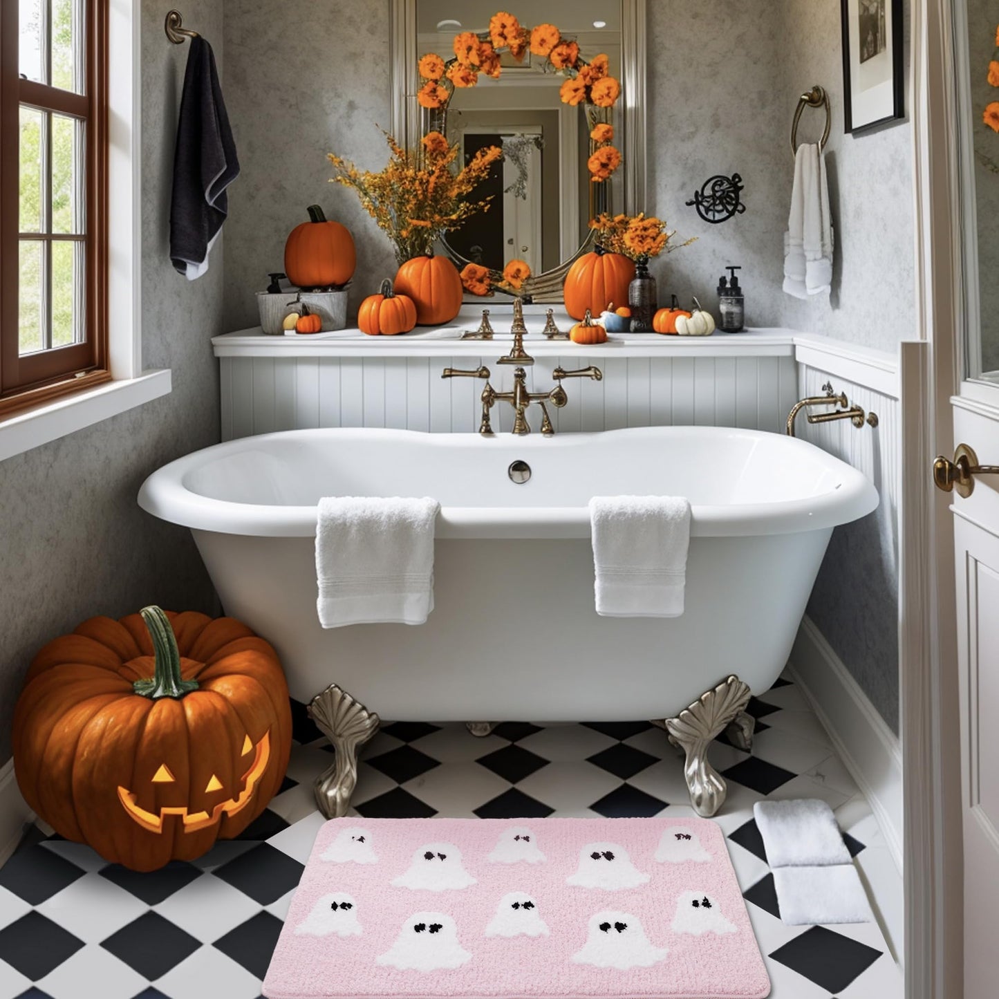 Ghost Bath Mat