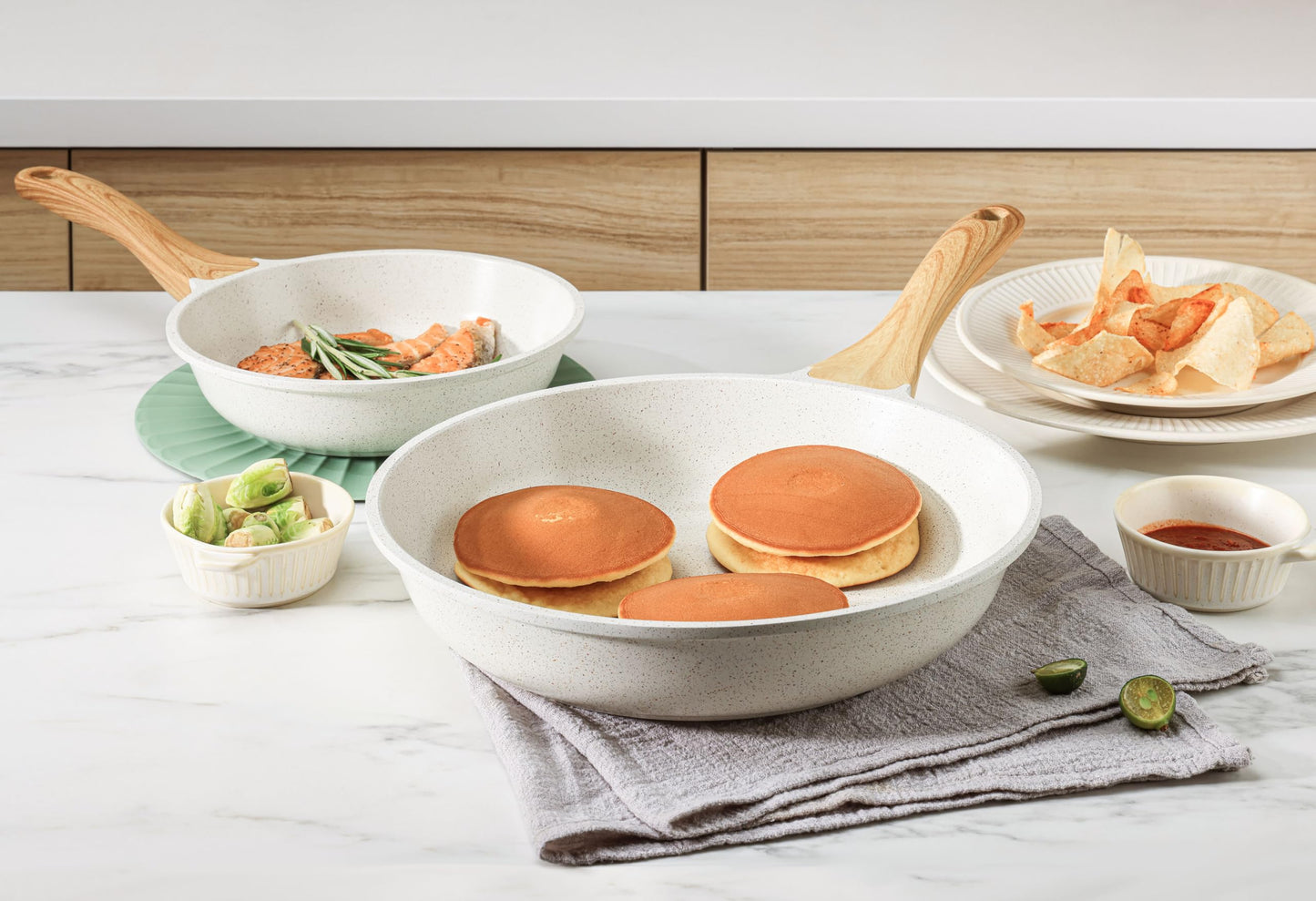 Nonstick Ceramic Cookware Set 13-Piece