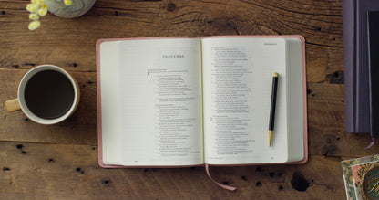ESV Single Column Journaling Bible (TruTone, Pink, Wildflower Design): Holy Bible, English Standard Version
