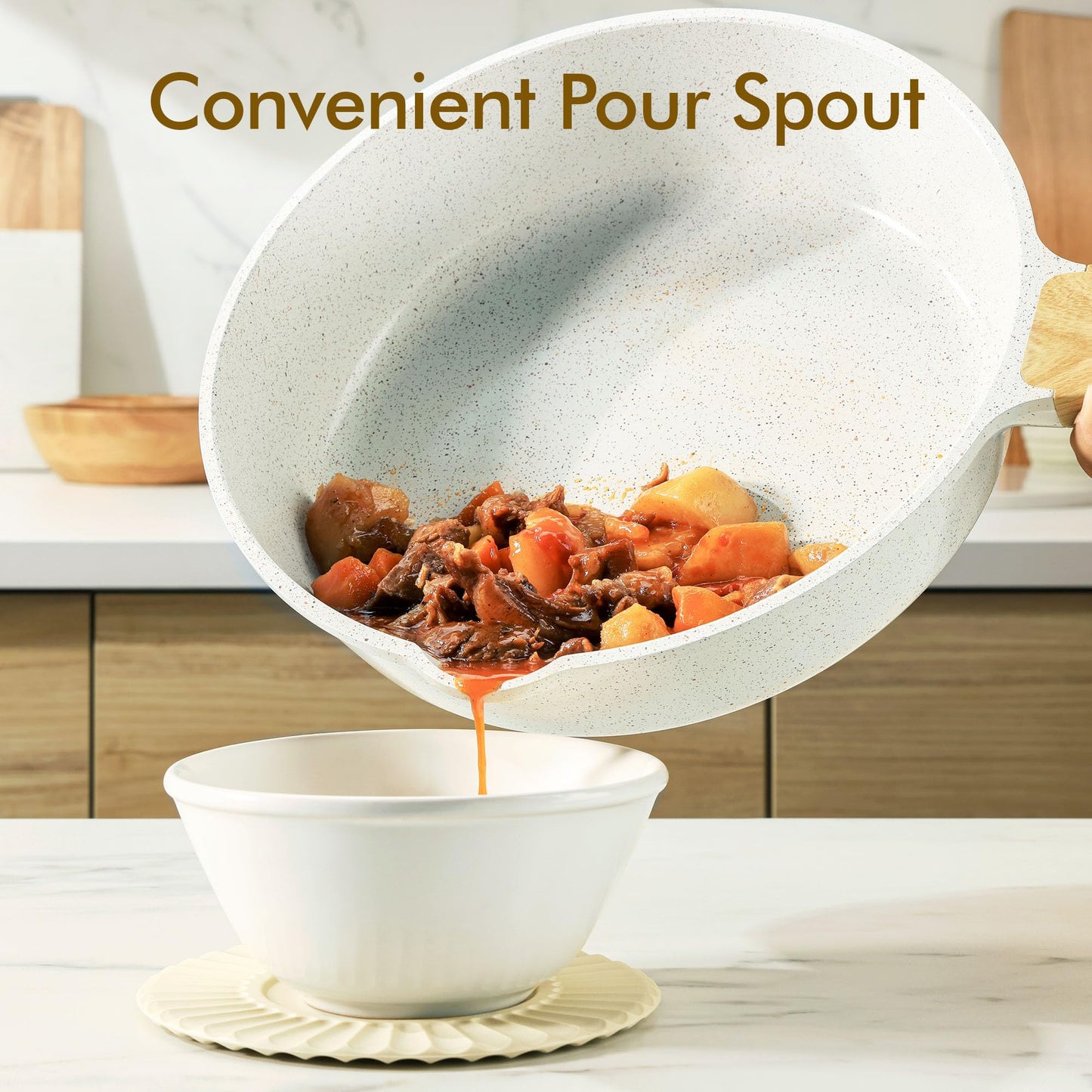 Nonstick Ceramic Cookware Set 13-Piece
