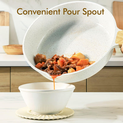 Nonstick Ceramic Cookware Set 13-Piece