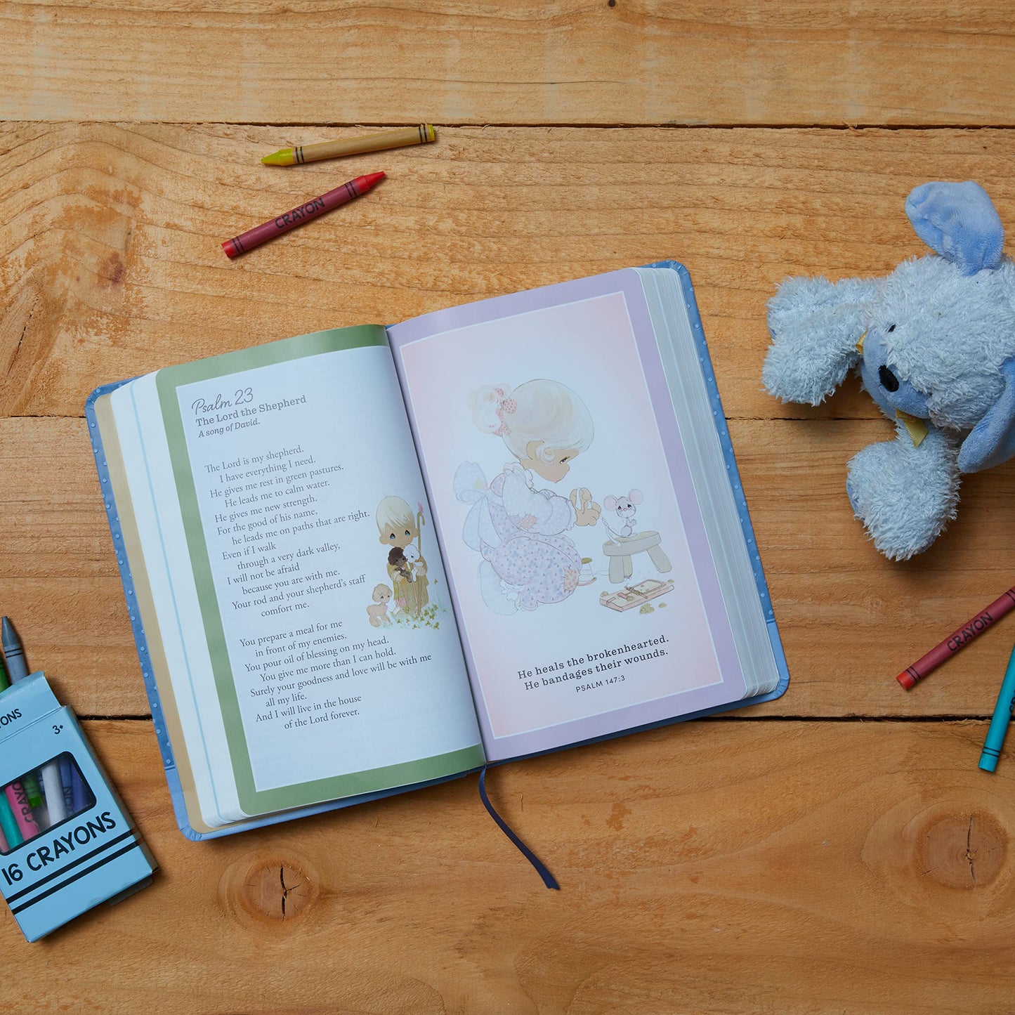 ICB, Precious Moments Bible, Leathersoft, Pink: International Children's Bible