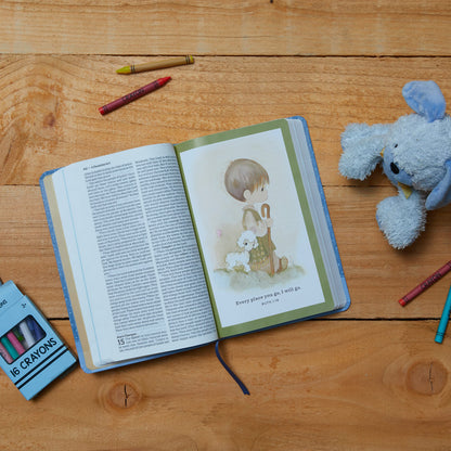 ICB, Precious Moments Bible, Leathersoft, Pink: International Children's Bible